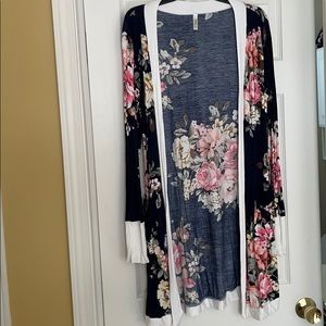Magic Fit Floral Cardigan